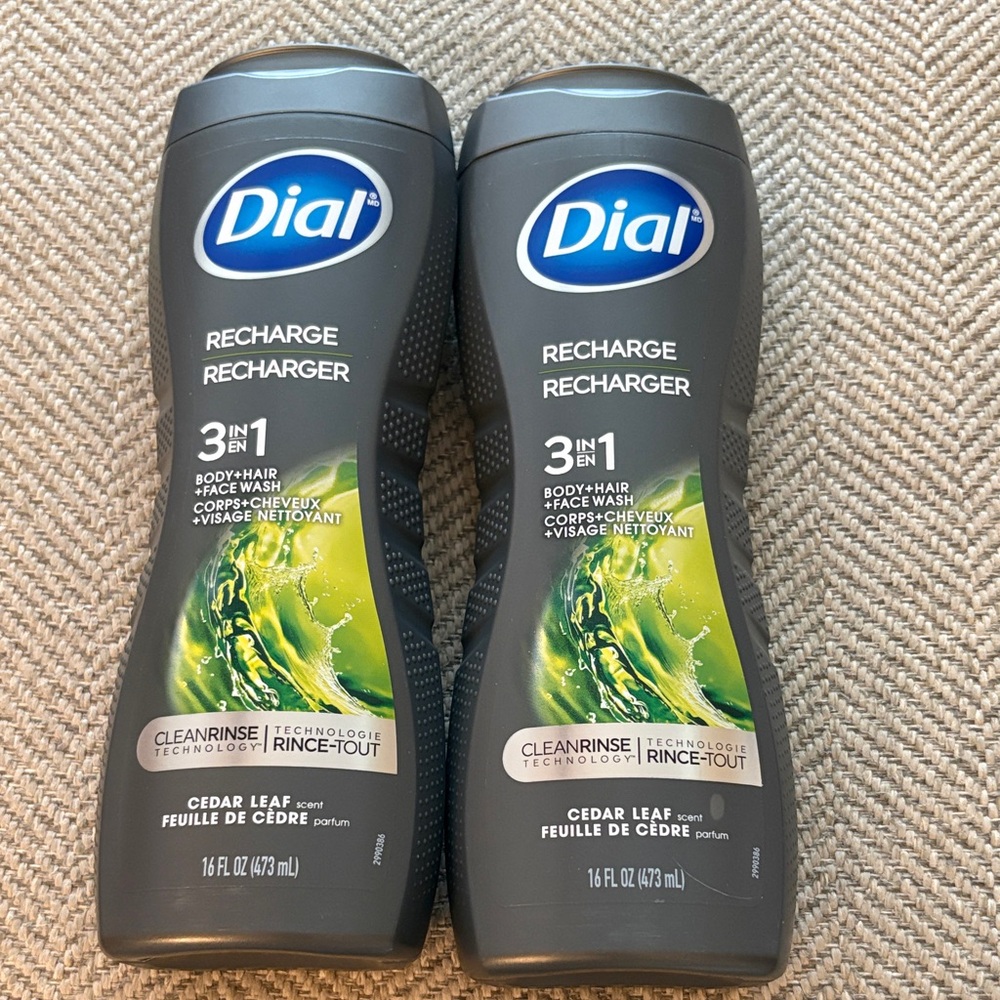Dial Recharge 3-in-1 Body Wash Bundle